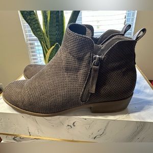 Grey- Woman’s Ankle Bootie-size 8 1/2